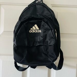 Like new Adidas small black backpack